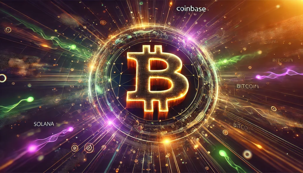 Dall·e 2024 09 23 16.37.56 A Futuristic High Tech Image Representing Coinbase Bringing Cbbtc Coinbas.webp