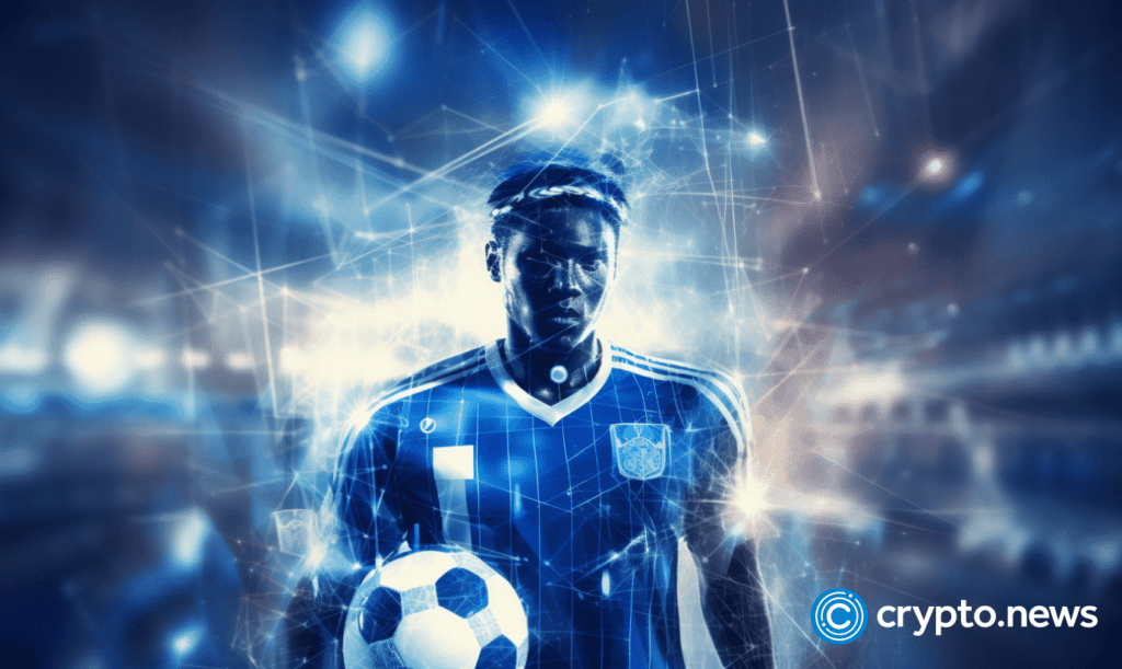 Crytpo News Sports Blockchain And Artificial Intelligence Blue And White Colors Blurry Background V5.png